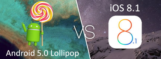 Advancement-of-Android-Lollipop-over-iOS-8