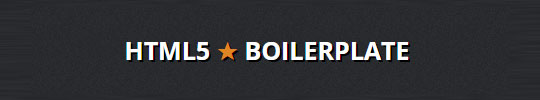 HTML5-Boilerplate