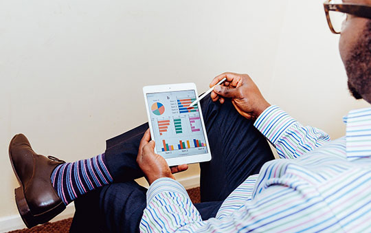 person-man-business-charts-reports-record-tablets-smartphones