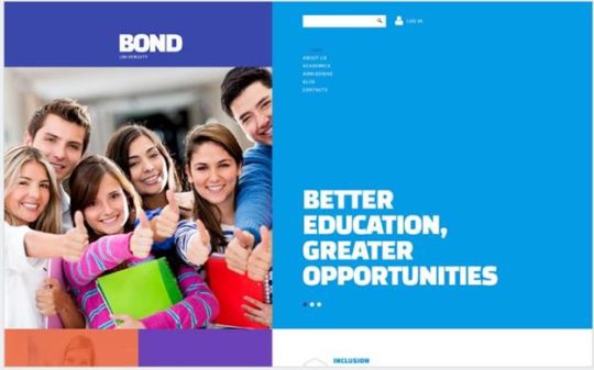 university - Best Free Joomla Templates