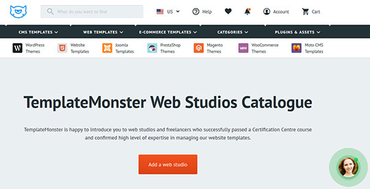 Get Free Client Leads With New Web Studio Catalog by TemplateMonster - catalogue