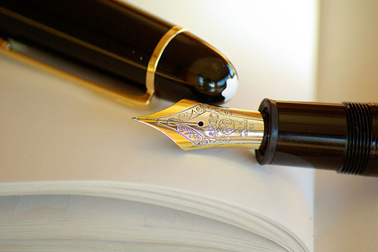 Article Writing - Pen - Note Book