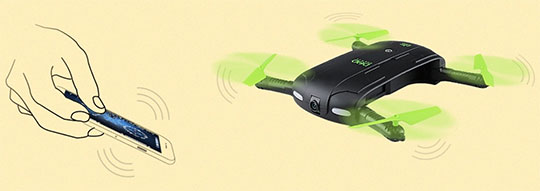 DHD D5 RC Pocket Drone - 4