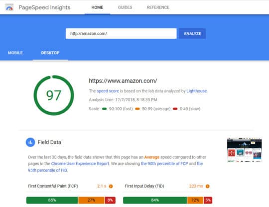 Google-PageSpeed-Insights-tool