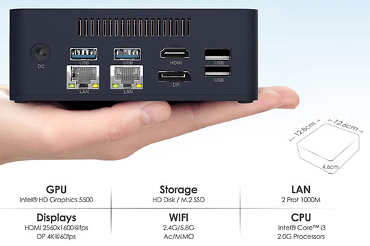 Beelink L55 Mini PC - 2