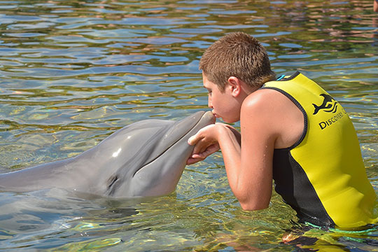 animal-boy-dolphin-emotion-love-swimming-water