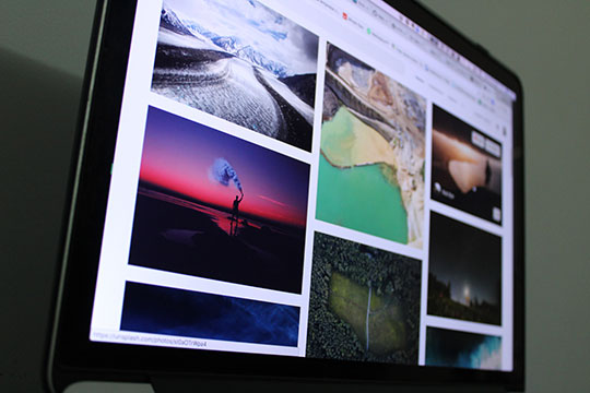 Browser-Gallery-Tech-Digital-Images-Grid-Photos-Pictures