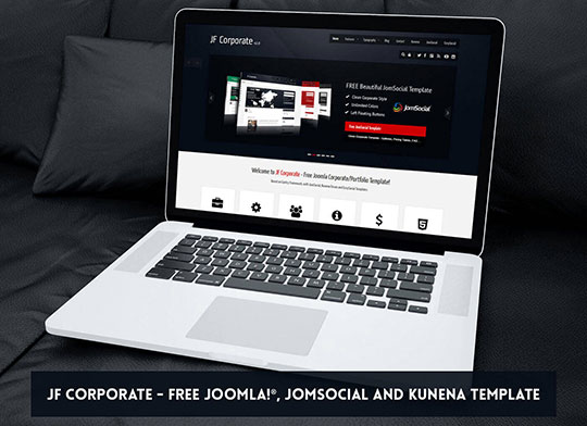JF Corporate - JoomForest Free Joomla Templates