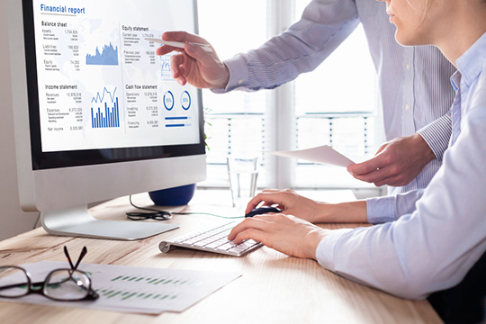 office-desk-work-report-stats-graph-plan-accounting-software