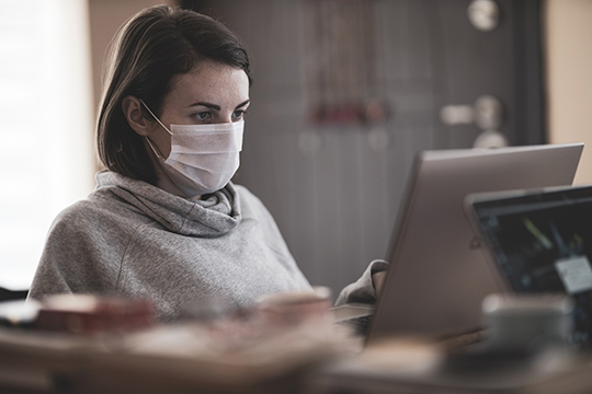 coronavirus-mask-covid-19-quarantine-laptop-work-computer-sanitary-crisis-remote-access