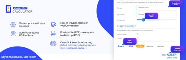 stylish-cost-calculator-wordpress