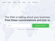 Awario-website-screenshot