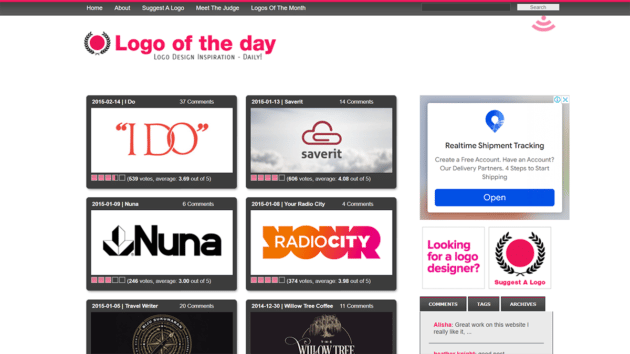 Logo-of-the-Day-website-screenshot
