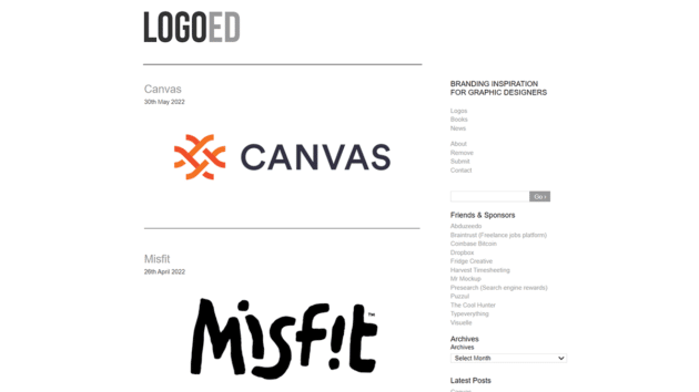 Logoed-website-screenshot