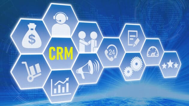 Ways to process your company data - Using CRM software