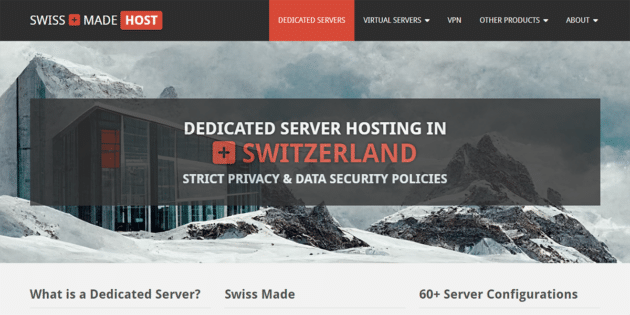 Features of SwissMade.Host Dedicated Servers