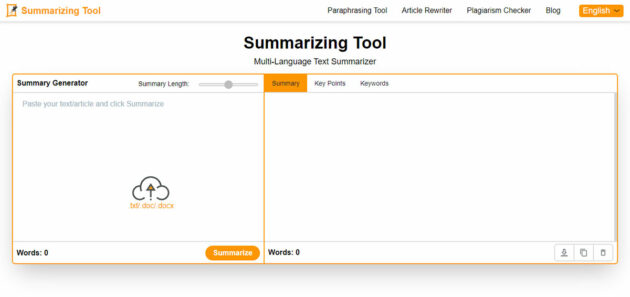 Summarizing-Tool